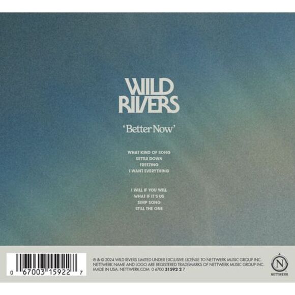Wild Rivers - Better Now CD - Picture 3 of 3